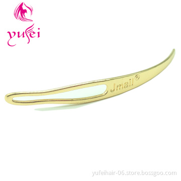 YUFEI Interlocking Tools For Deadlocks Needle Blonde Hair needle and thread Easylocks crochet needle for hair